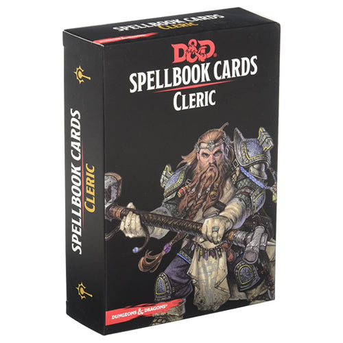 Dungeons & Dragons - Cleric Spellbook Cards