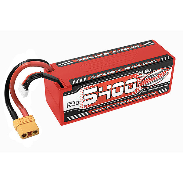 Corally Sport 5400mah Lipo 14.8v 4s 50C XT90