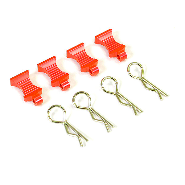 Fastrax Pro Alum Easypull Tabs & Bodyclips (4pc)