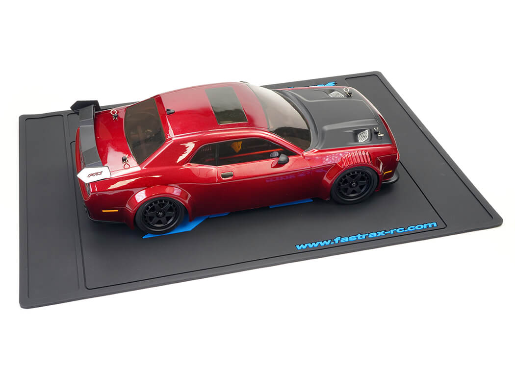 Fasttrax Medium Rubber Pit Mat Black