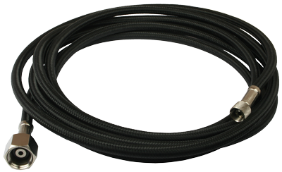 Iwata 10 foot (3m) Braided Hose 1/8 to 1/4 BSP