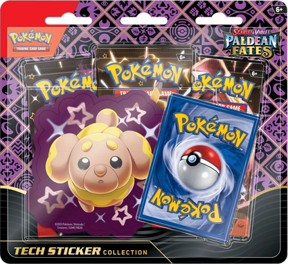 Pokemon Scarlet & Violet 4.5 Paldean Fates Tech Sticker Collection