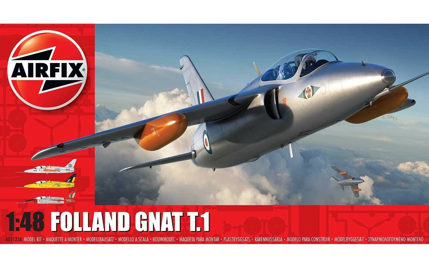 Folland Gnat T.1 1:48