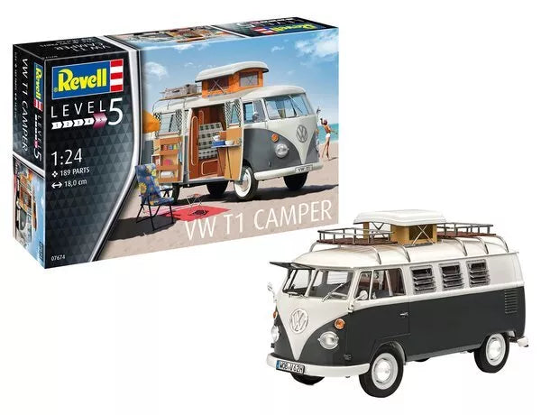 VW T1 Camper van 1:24