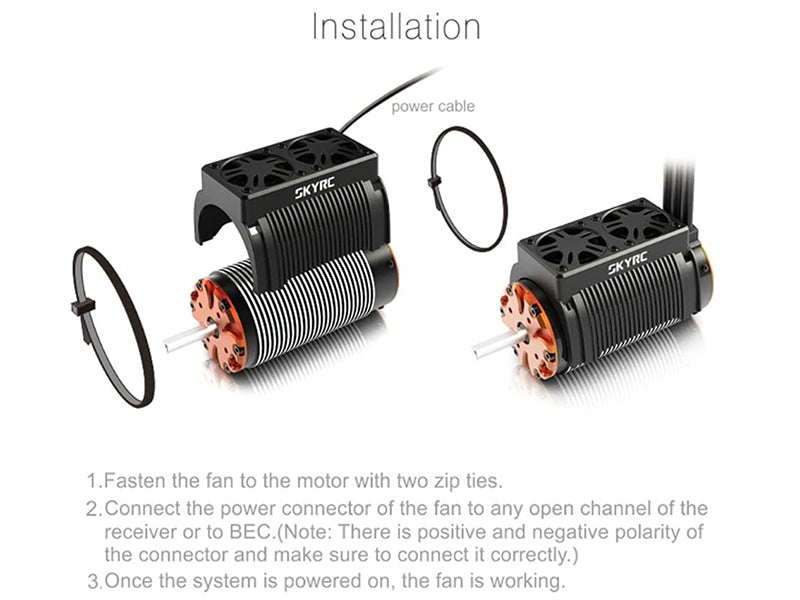 SkyRC 1/5th Motor Cooling Fan