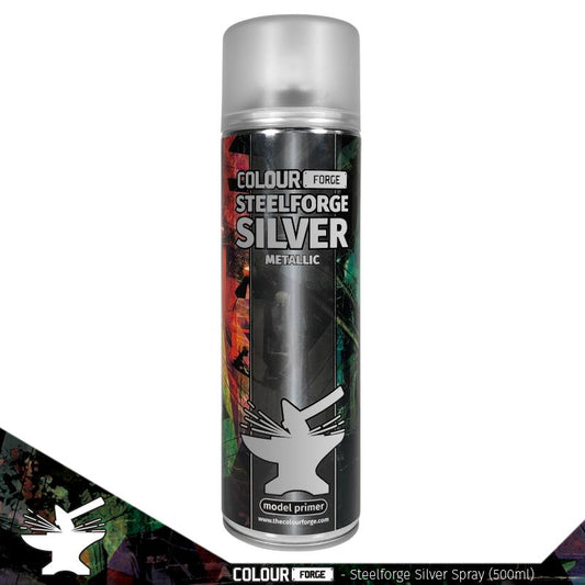 Colour Forge Steelforge Silver Spray - 500ml