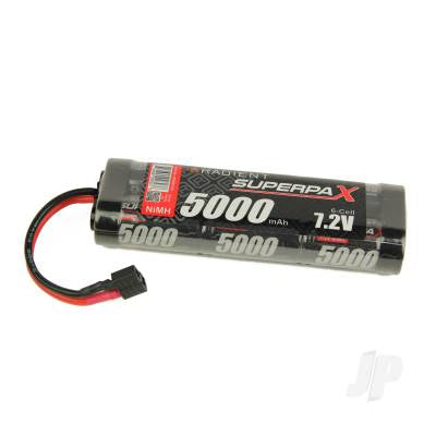 SUPERPAX BATTERY, SC 7.2V 6-CELL, 5000Mah