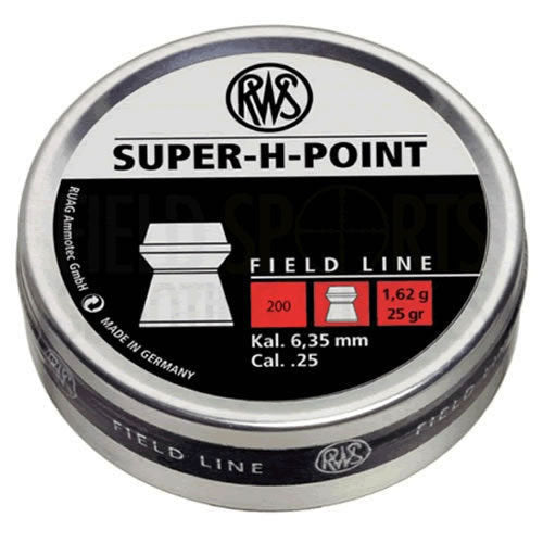 RWS .25 Super H Point (200)