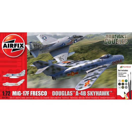 Airfix Dogfight Double MiG-17F Fresco Douglas A-4B Skyhawk Gift Set 1:72