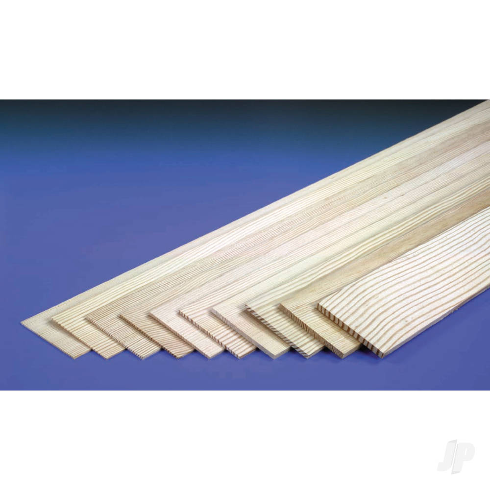 1/16" 36x3" Sheet Spruce