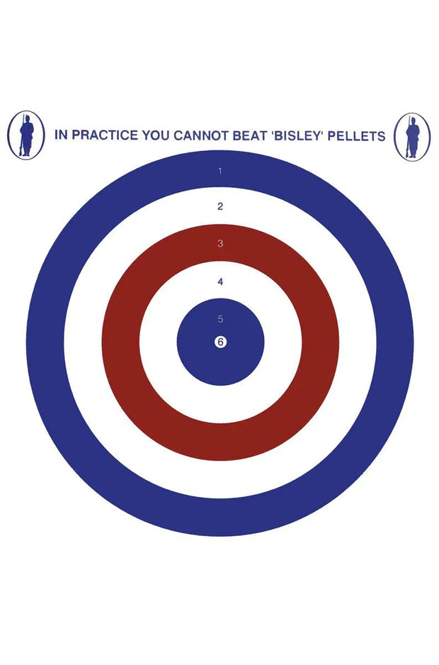 Bisley 17cm Coloured Targets