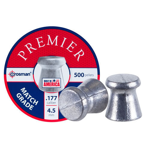 Crosman .177 Premier Flat (500)