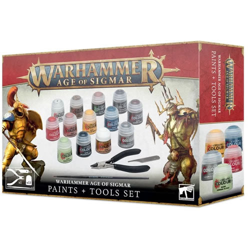 Age of Sigmar Paint + Tool Set 80-17