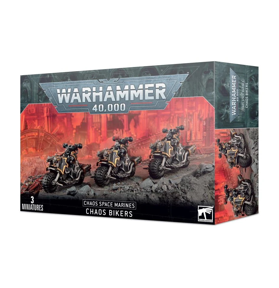 Chaos Space Marines Chaos Bikers 43-08