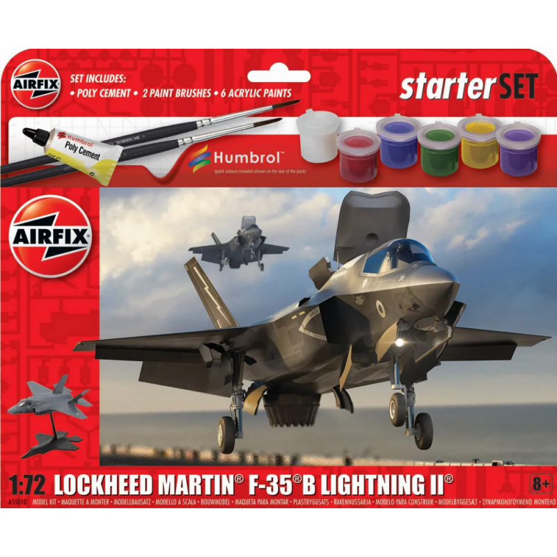 Airfix Lockheed Martin F35B Lightning II Gift Set 1:72