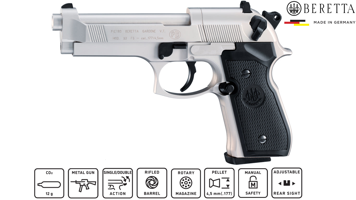 Beretta M92 FS Nickel Pellet