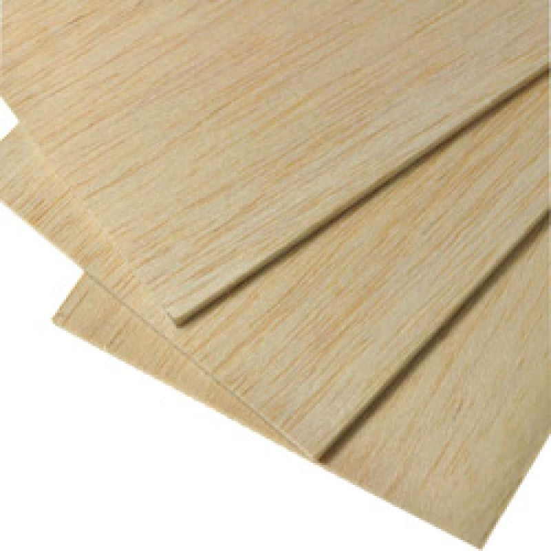 1.5mm x 75mm x 915mm Balsa Sheet