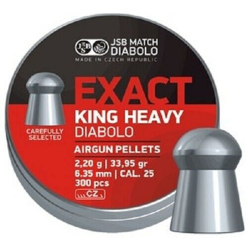 JSB Exact King Heavy .25 6.35 (300)