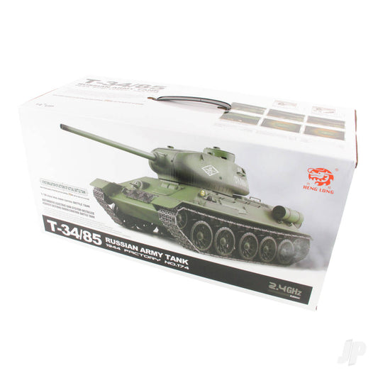 1:16 Russian T-34/85 1944 Tank with Infrared Battle System