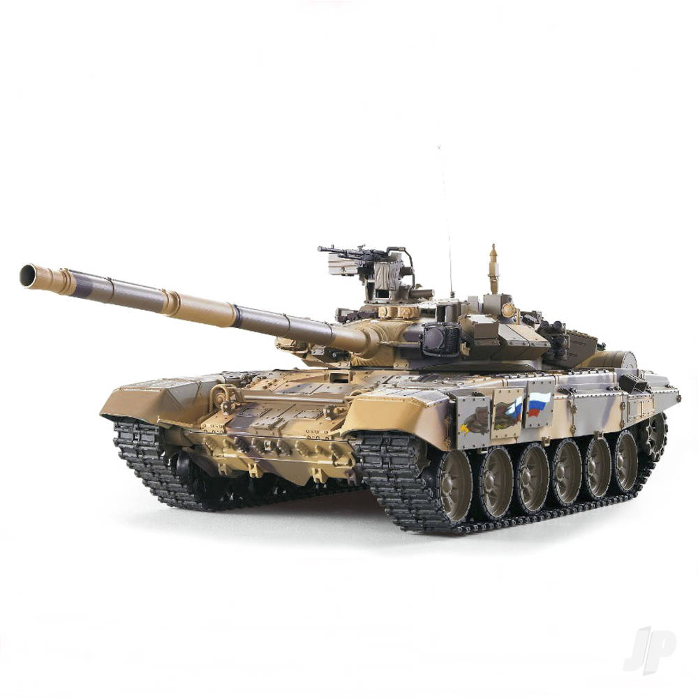 1:16 Russian T-90 with Infrared Battle System (2.4GHz + Shooter + Smoke + Sound)