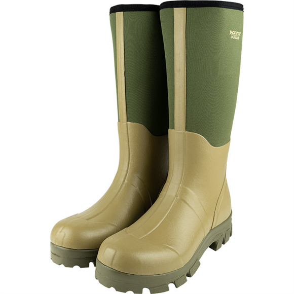 Jack Pyke Ashcombe Neoprene Wellington Boot Green