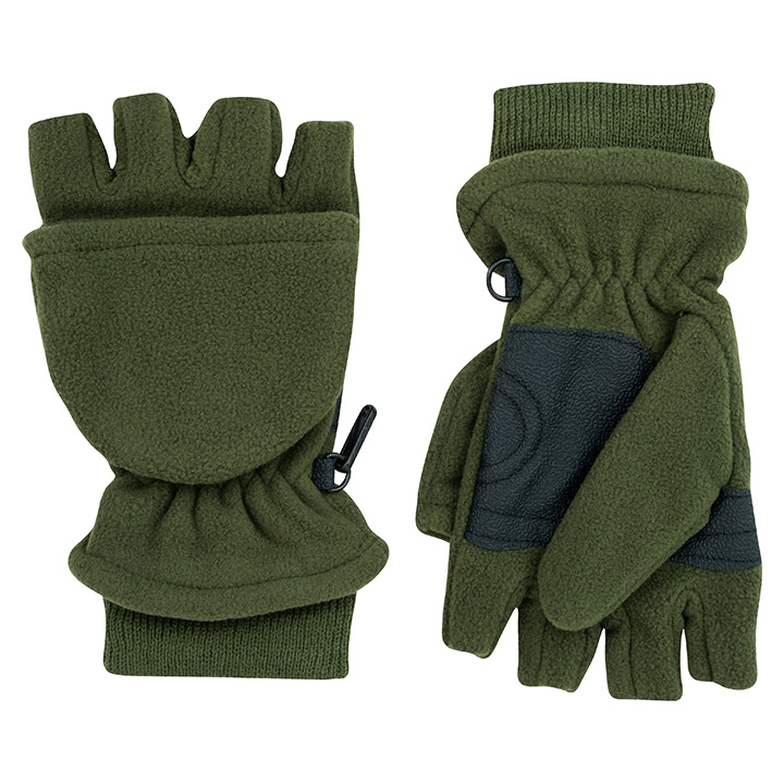 Jack Pyke Fleece Shooter Mitt Green