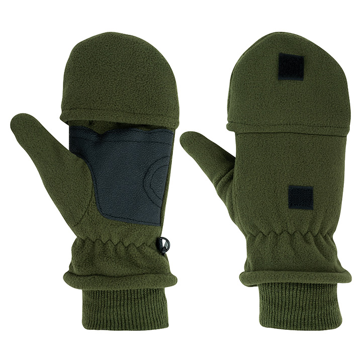 Jack Pyke Fleece Shooter Mitt Green