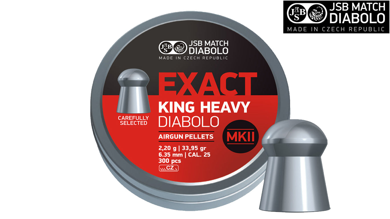 JSB Exact King Heavy MKII .25 6.35 (300)