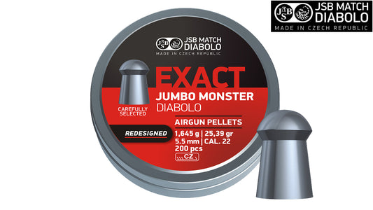 JSB Exact Jumbo Monster Redesigned 5.52 (200)