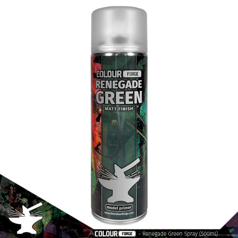 Colour Forge Renegade Green Spray - 500ml