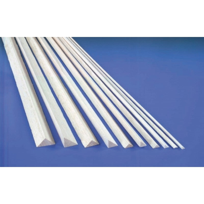 12mm x 915mm Balsa Triangle Right Angle