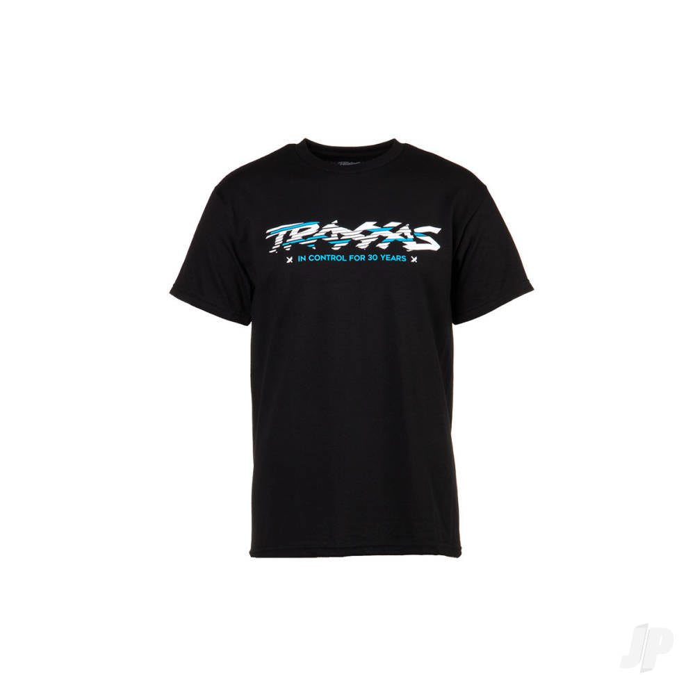 Traxxas Black Tee Sliced Logo 3XL