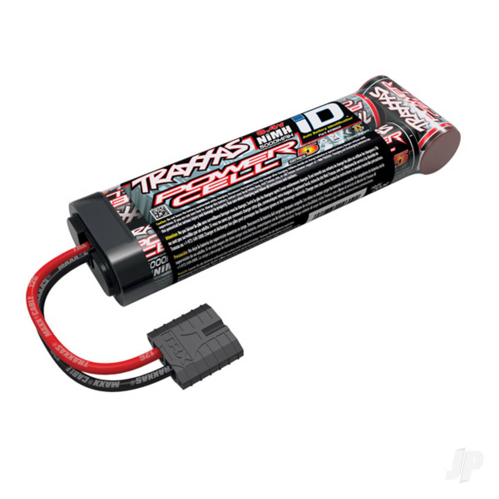 NiMH 8.4V 5000mAh 7-Cell Power Cell Battery, Flat