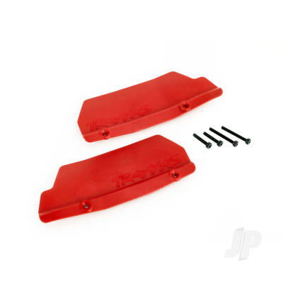Mud guards, rear, green (left and right) / 3x15 CCS (2)
