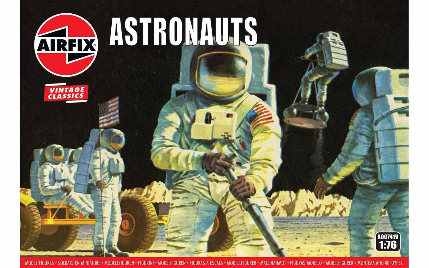 Airfix Astronauts (Vintage Classics) 1:76