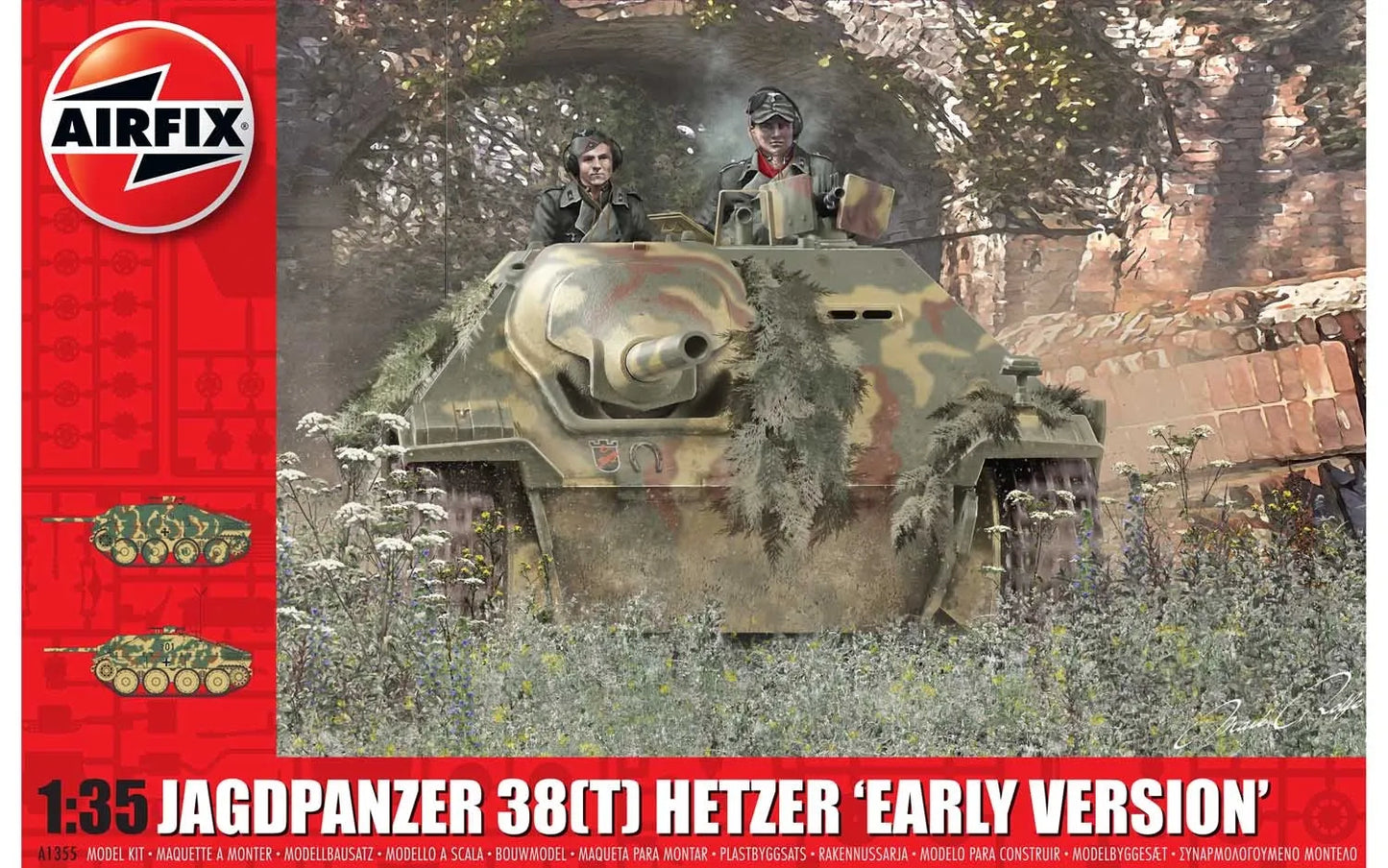 Airfix JagdPanzer 38 tonne Hetzer Early Version 1:35