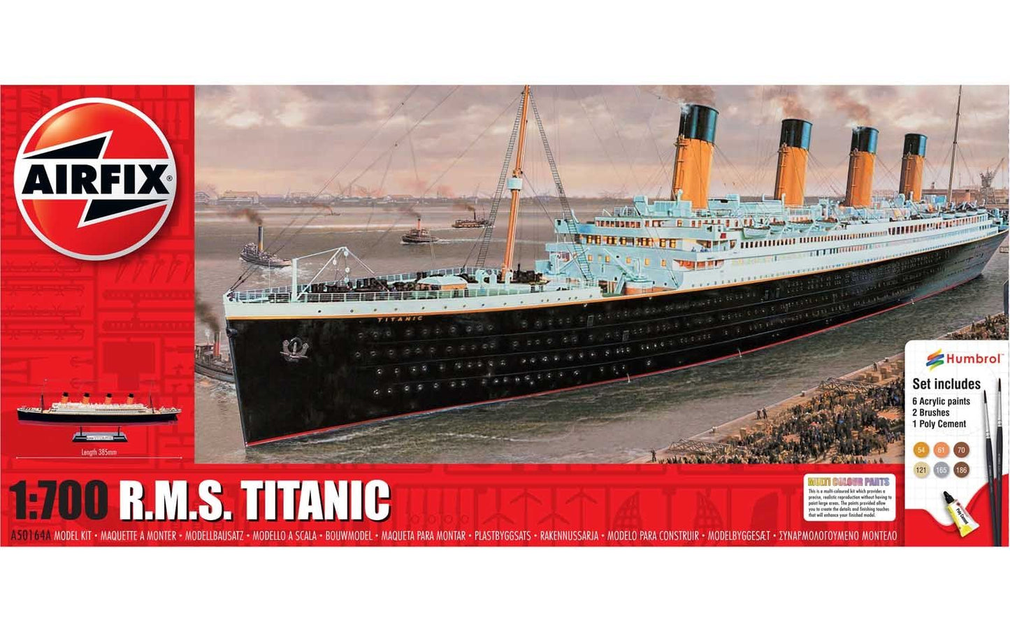 Airfix RMS Titanic Gift Set 1:700