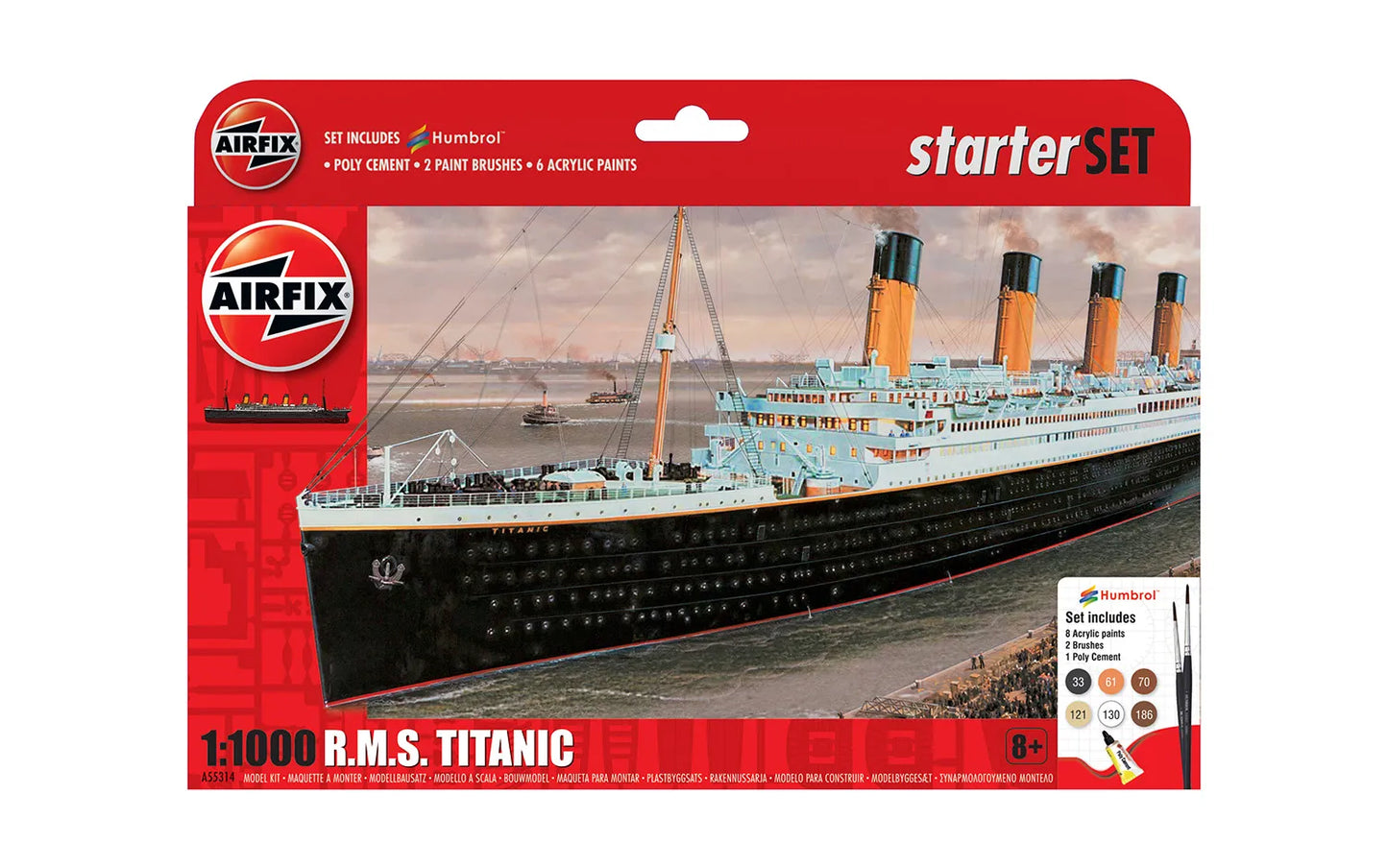 R.M.S Titanic 1:1000