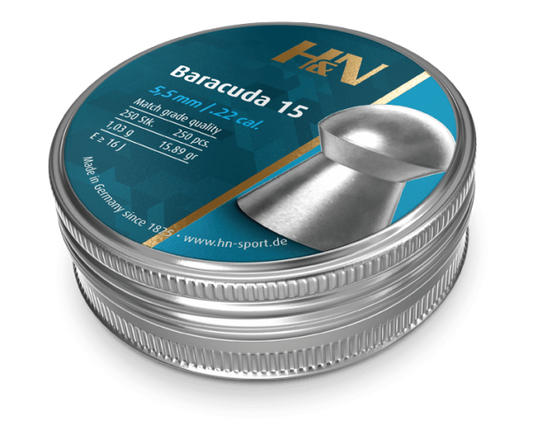 H&N Baracuda 15 .22 5.52 (250)