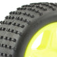 FTX COMET BUGGY REAR MOUNTED TYRE & WHEEL YELLOW