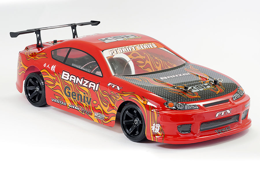 FTX BANZAI 1/10 BRUSHED DRIFT 4WD RTR - RED