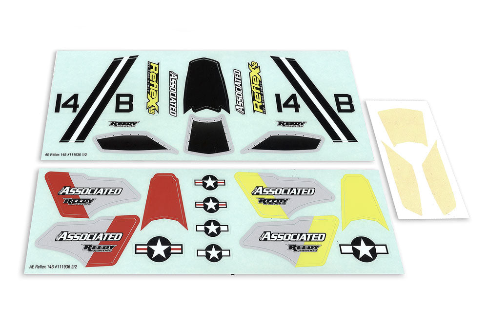 ASSOCIATED REFLEX 14B CLEAR BODYSHELL