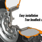 Gmade 1.9 SR02 Beadlock Wheels (Semigloss Silver) (2)