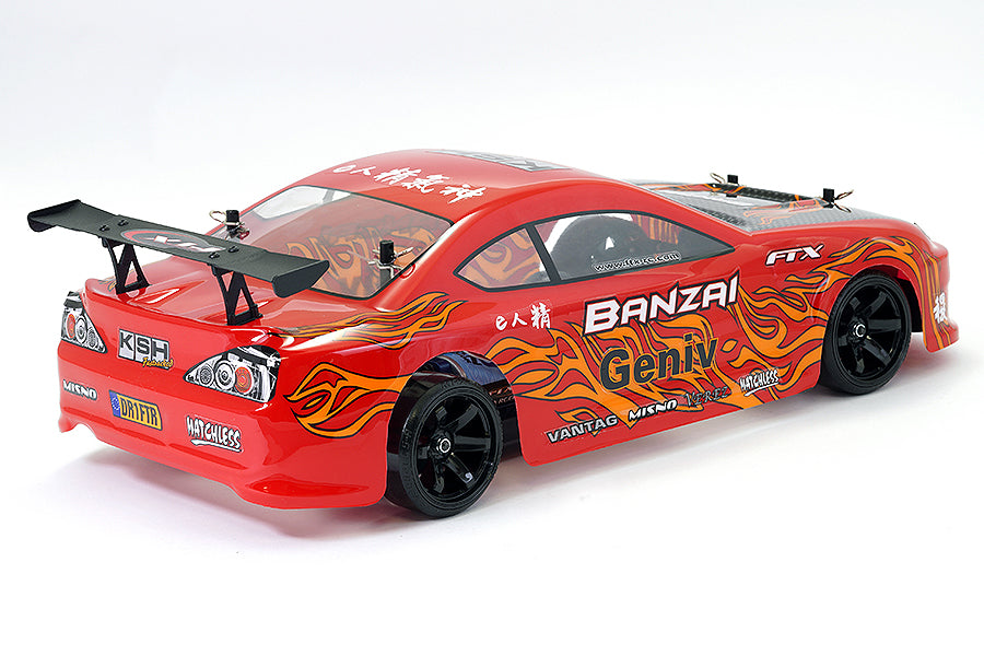 FTX BANZAI 1/10 BRUSHED DRIFT 4WD RTR - RED