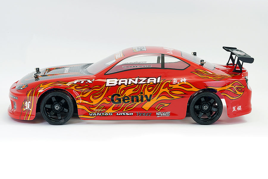 FTX BANZAI 1/10 BRUSHED DRIFT 4WD RTR - RED