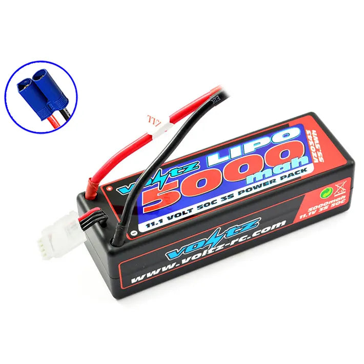 Voltz 5000mah Hard Case 11.1v 50c EC5
