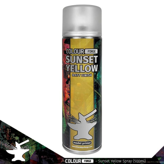 Colour Forge Sunset Yellow Spray - 500ml