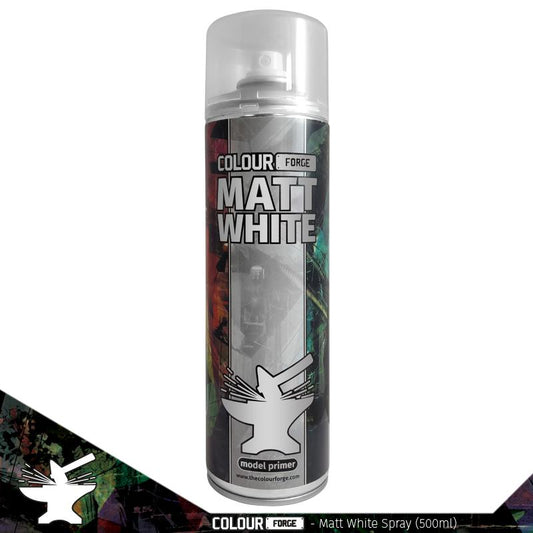 Colour Forge Matt White Spray - 500ml