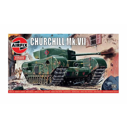 Churchill Mk VII Tank Vintage Classic 1:76