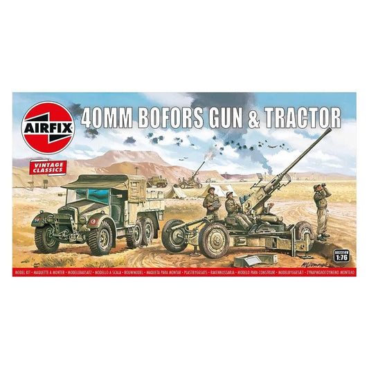 Airfix Bofors Gun & Tractor 1:76